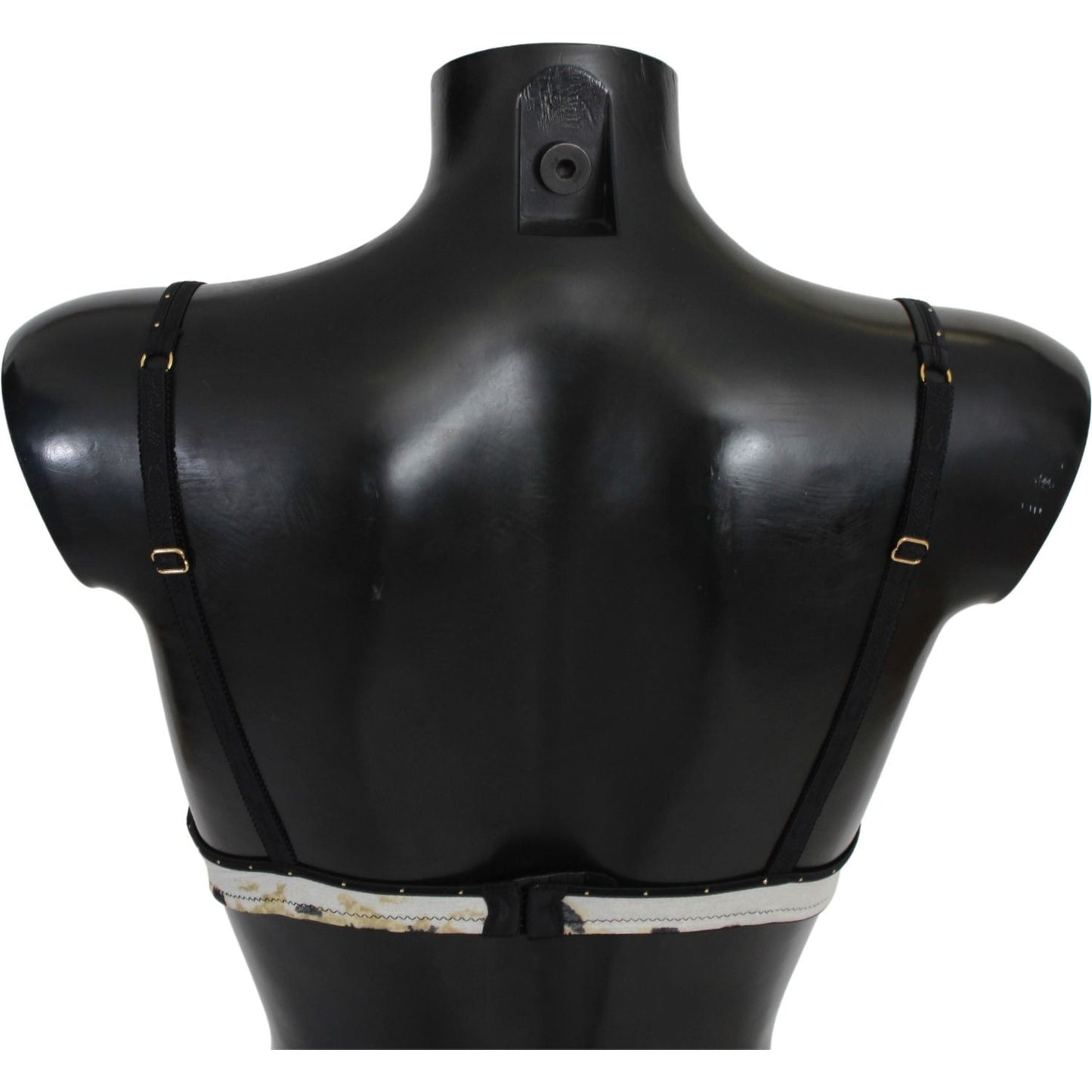 Just Cavalli White Polyester Spandex Push Up Bra Underwear BIK733-IT2