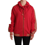 John Galliano Red Full Zip Jacket Sweatshirt Hooded Sweater TSH6264 -40
