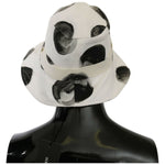 Dolce & Gabbana White Cotton Big Polka Dot Pattern Bucket Hat HAT20070- 58