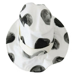 Dolce & Gabbana White Cotton Big Polka Dot Pattern Bucket Hat HAT20070- 58