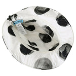 Dolce & Gabbana White Cotton Big Polka Dot Pattern Bucket Hat HAT20070- 58