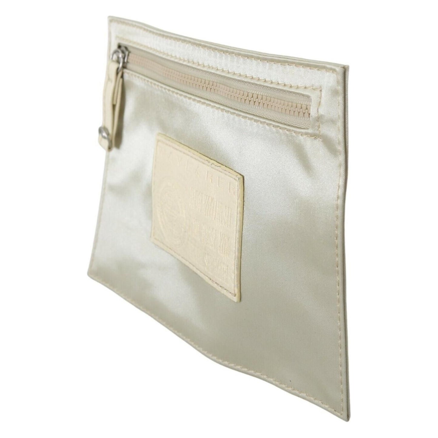 WAYFARER White Zippered Coin Holder Wallet VAS9133