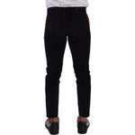 Dolce & Gabbana Blue Cotton Stretch Skinny Corduroy Jeans PAN72746 - 48