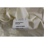 Licia Florio White Above-Knee Stretch Waist Strap Skirt MOM10098-1