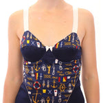 Dolce & Gabbana Blue Sailor Motive Tank Top MOM11632-1