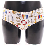 Dolce & Gabbana White Sailor Bra Panty Stretch Underwear MOM24083-2