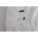 Ermanno Scervino White Nylon Padded Slim Fit Cargo Pants SIG30406-1