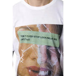 Nicolo Tonetto White Cotton Men T-Shirt NI-12969-M