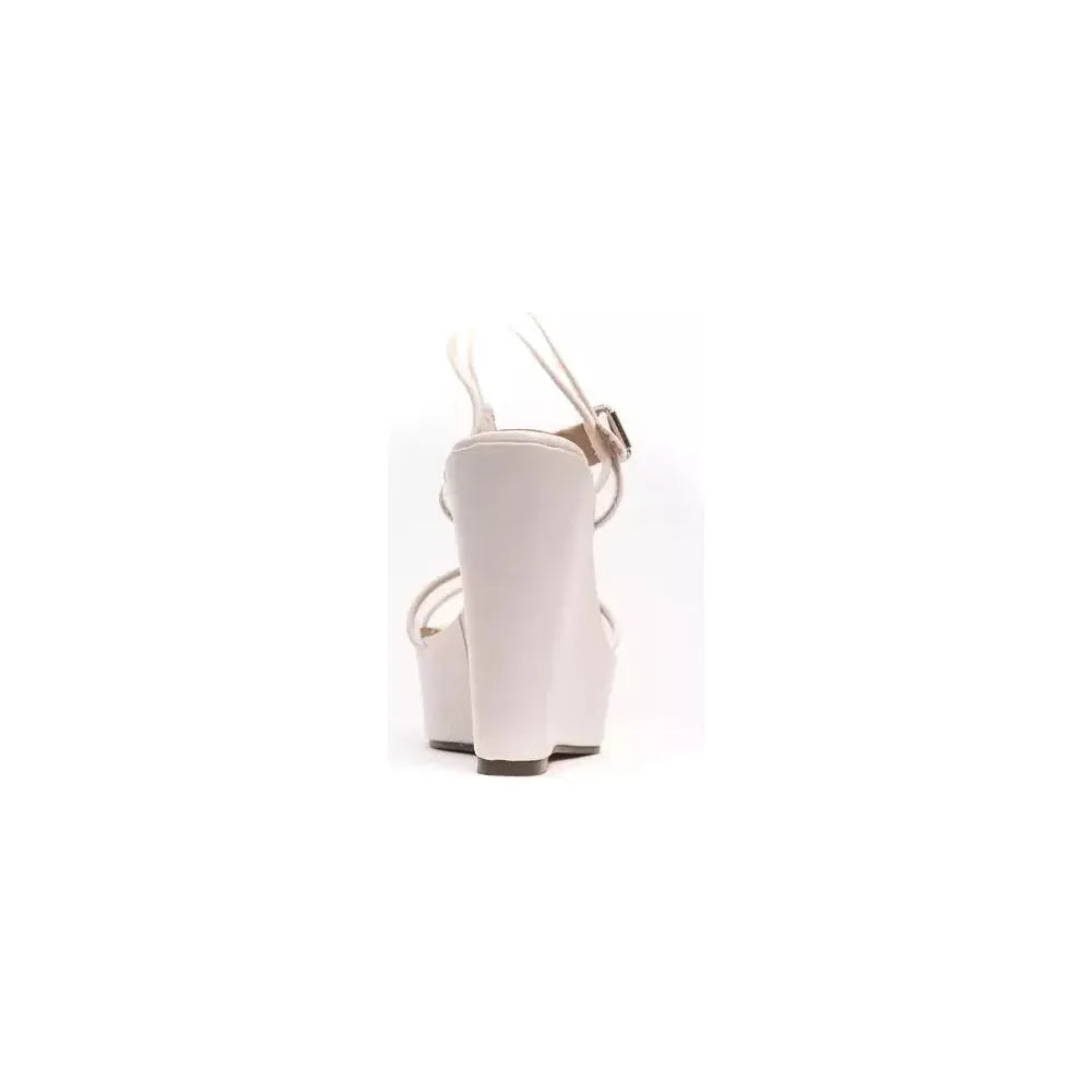 Péché Originel White Polyethylene Women Sandal PC-18719-EU36/US6