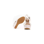 Péché Originel White Polyethylene Women Sandal PC-18719-EU36/US6