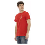Bikkembergs Red Cotton Men T-Shirt BI-22065-S