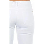 Frankie Morello White Cotton Women Jeans FR-21688-IT40|S