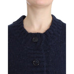 John Galliano Blue cropped cardigan SIG12103-2