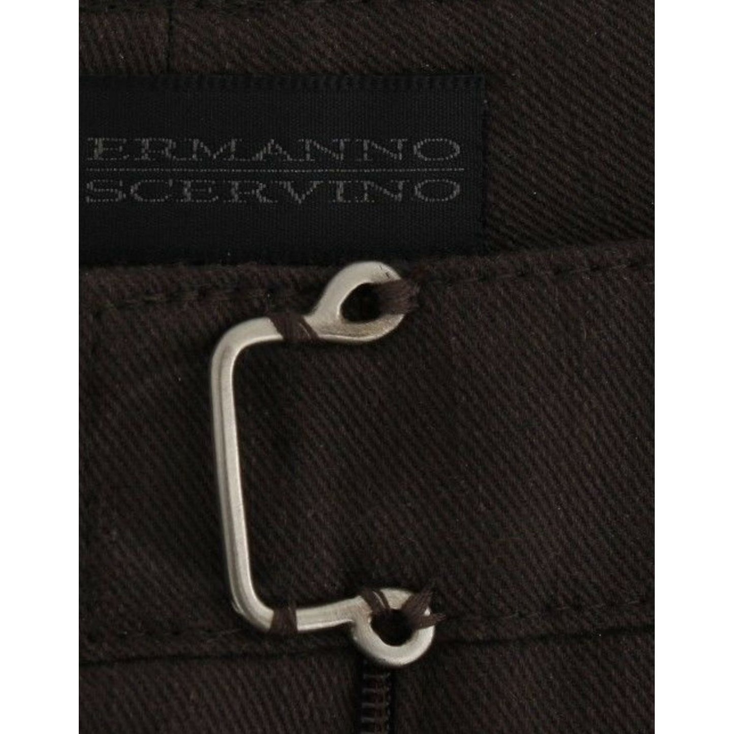 Ermanno Scervino Brown Chinos Casual Dress Pants Khakis