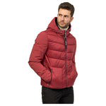 Yes Zee Red Nylon Jacket YE-13677-M