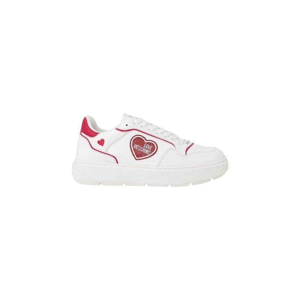 Love Moschino Red Polyethylene Sneaker LO-13265400146-EU35/US5
