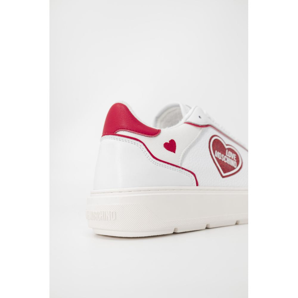 Love Moschino Red Polyethylene Sneaker LO-13265400146-EU35/US5