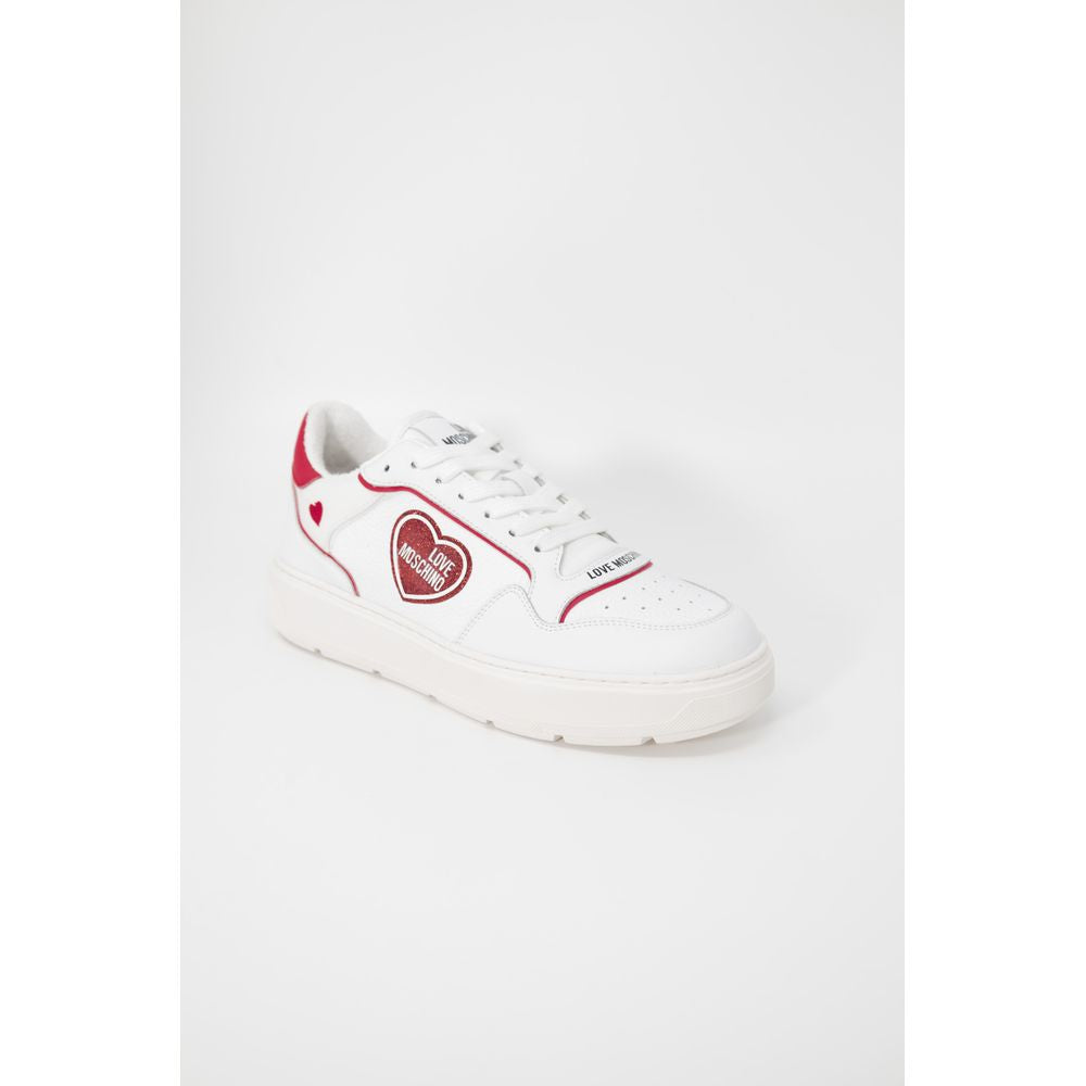 Love Moschino Red Polyethylene Sneaker LO-13265400146-EU35/US5
