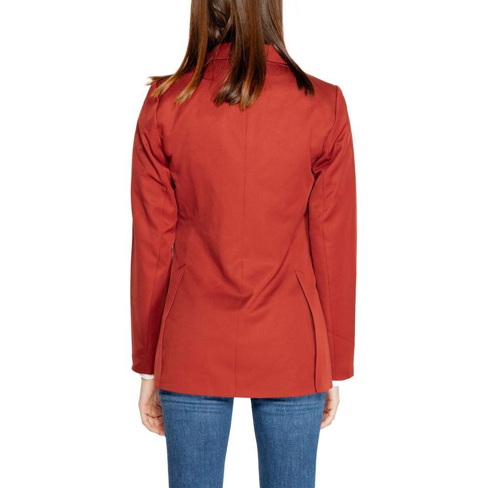Vero Moda Red Polyester Blazer VE-14932600141-IT38|XS