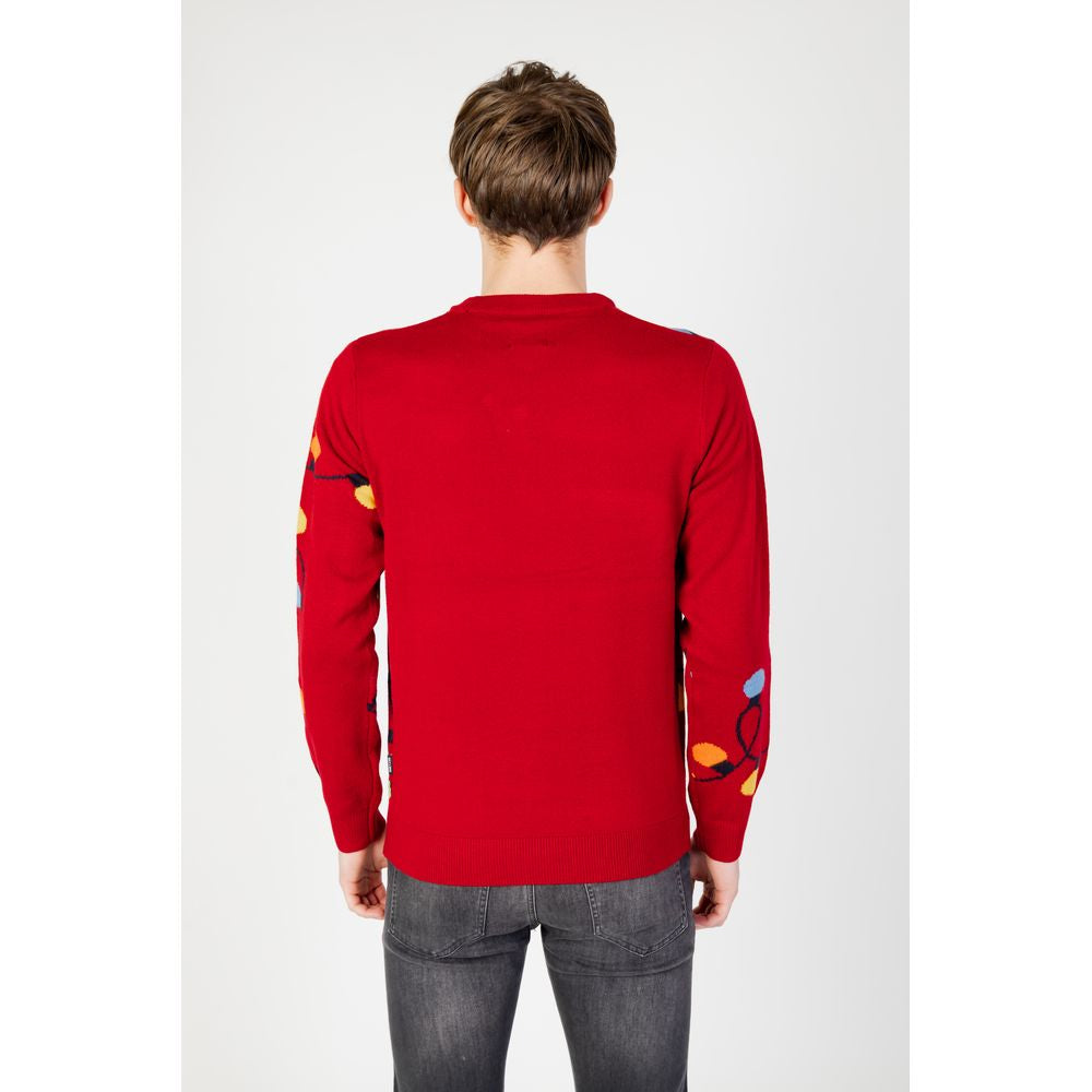 Only & Sons Red Marabou Sweater ON-11467400146-IT44 | S