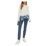 Calvin Klein Jeans White Cotton T-Shirt CA-16503900008-IT44|L