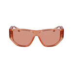 Ferragamo Orange Injected Sunglasses FESF1077S838AC