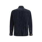 Brunello Cucinelli Suede leather shirt Jacket BR-MPCLN2035C6536-M