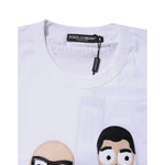 Dolce & Gabbana White #DGFamily Cotton Crew Neck T-shirt TSH87275-44
