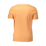 Guess Jeans Orange Cotton Men T-Shirt GU-1614-XXL