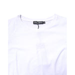 Dolce & Gabbana White Cotton Crew Neck Short Sleeves T-shirt TSH878599-36