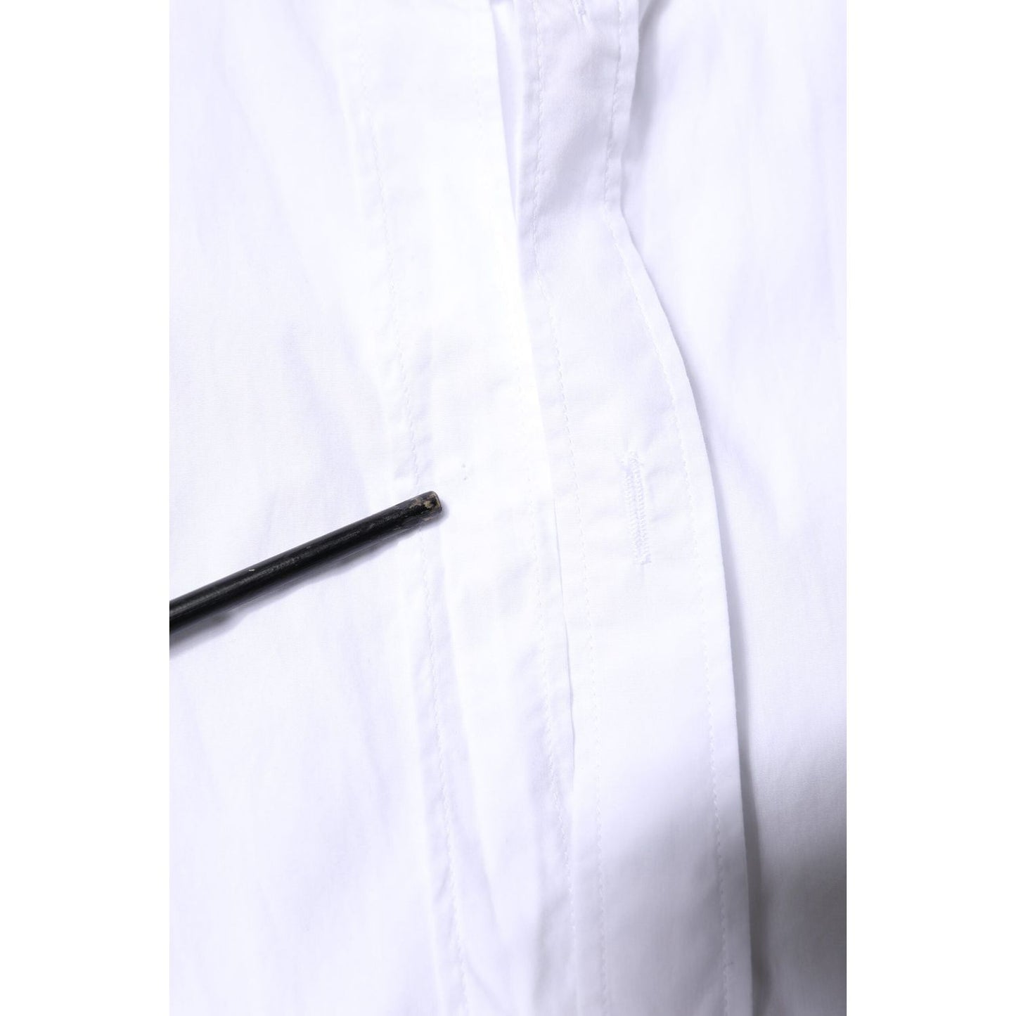 Dolce & Gabbana White MARTINI Cotton Men Formal Dress Shirt
