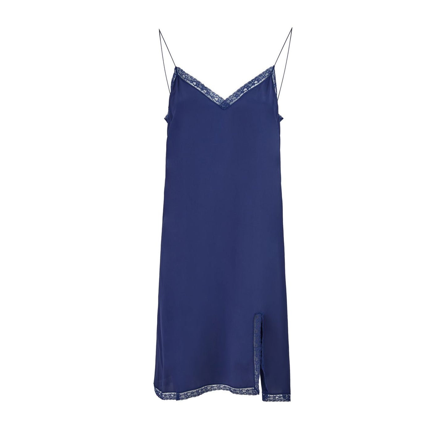 Gucci Blu Viscose and Cotton Mid Long Dress 685923ZJT764912_42