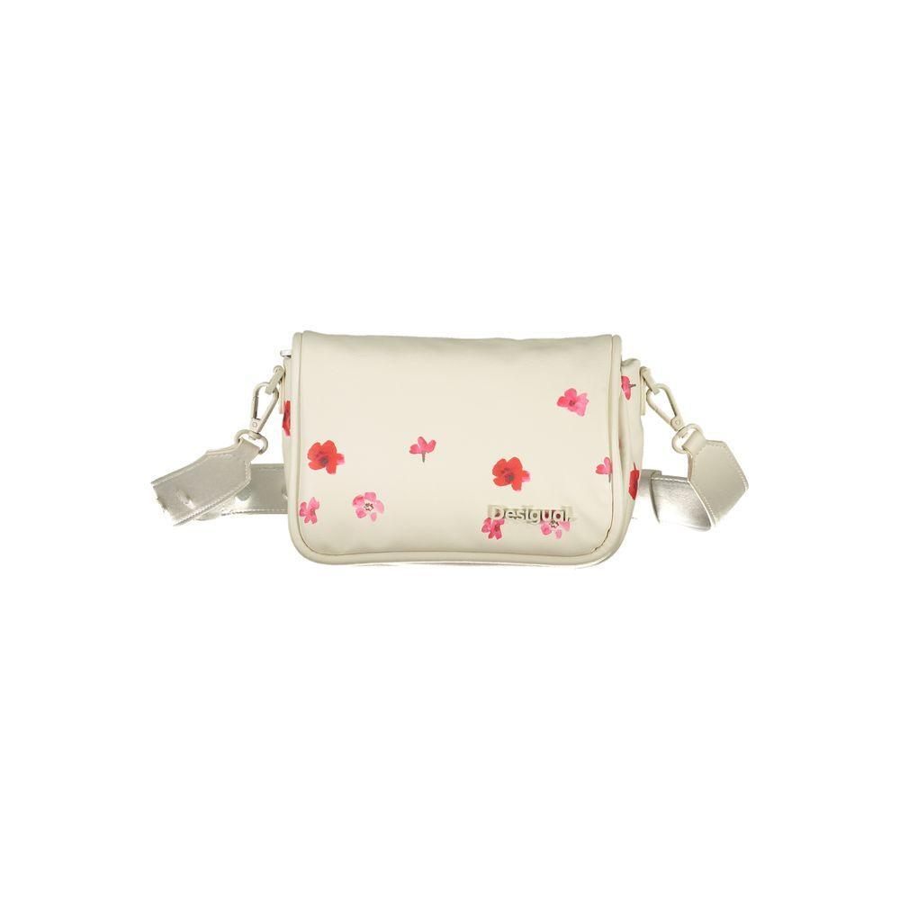 Desigual White Polyethylene Handbag DE-28982