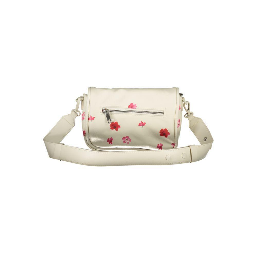 Desigual White Polyethylene Handbag DE-28982