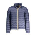 K-WAY Blue Polyamide Men Jacket KW-38645-S