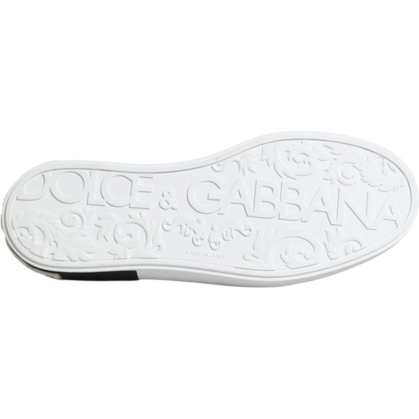 Dolce & Gabbana Red Logo Low Top Slip On Men Sneakers Shoes MV7290-40