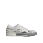 Dolce & Gabbana White Low Top DG Embossed Men Sneakers Shoes MV7366-44