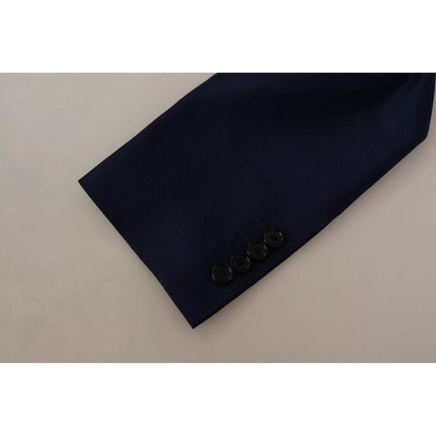 Dolce & Gabbana Blue MARTINI Wool Slim Fit Coat Blazer JKT2832-50