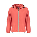 K-WAY Red Polyamide Men Jacket KW-38787-S