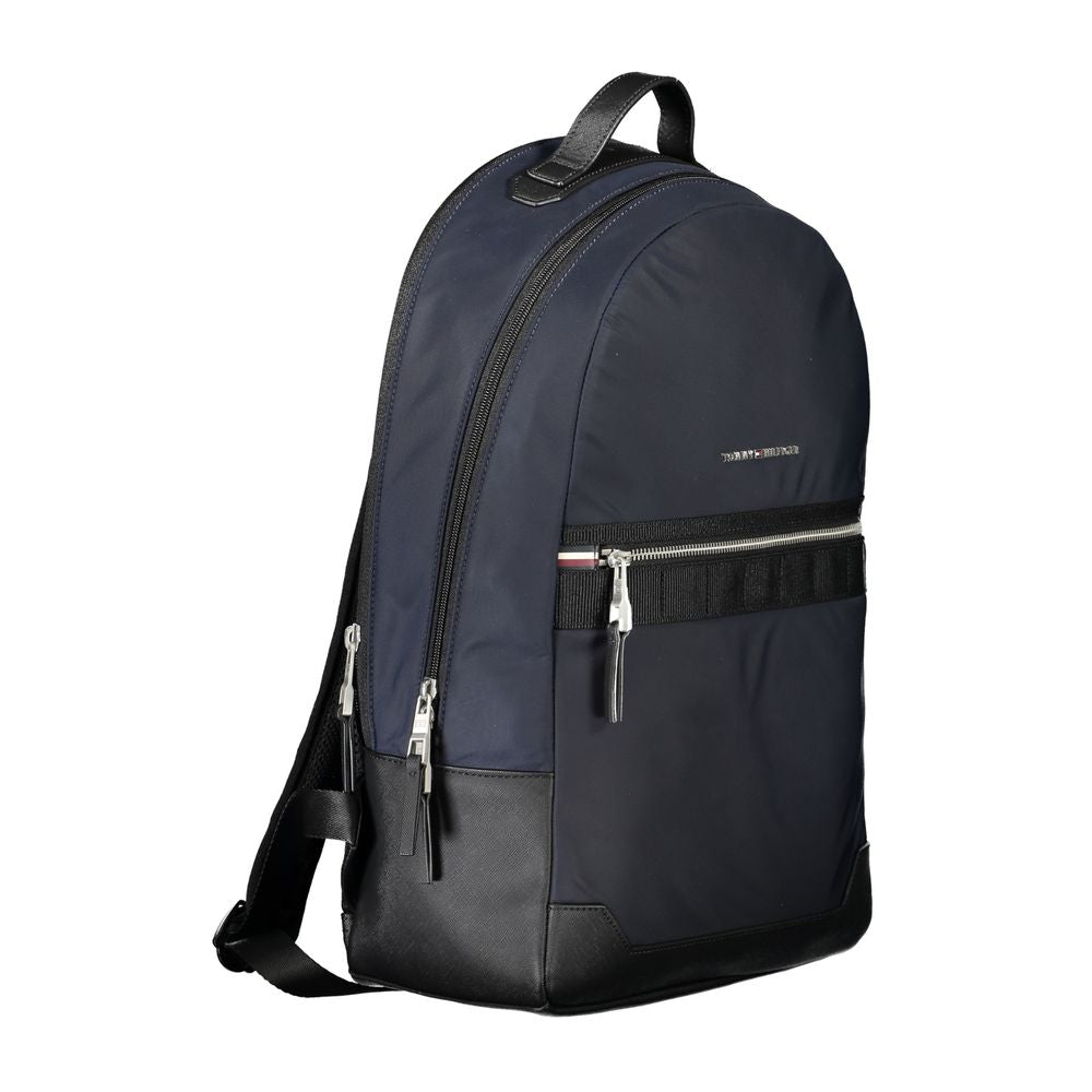 Tommy Hilfiger Blue Polyester Backpack Tommy Hilfiger