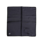 Dolce & Gabbana Blue DG Crown Silk Square Men Foulard Scarf MS7505