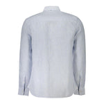 North Sails Blue Linen Shirt NO-38911-M