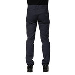 Dolce & Gabbana Dark Blue Cotton Skinny Denim Jeans PAN75248-46