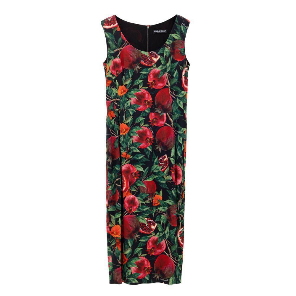 Dolce & Gabbana Bicolor Viscose Long DO-961520051440-IT42|M