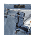 Dolce & Gabbana Blue Cotton PRETTY MidWaist Skinny Denim Jeans PAN75680-40