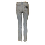 Dolce & Gabbana Light Blue High Waist Skinny Denim Jeans PAN75687-40