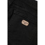 Dolce & Gabbana Black Cotton Skinny Mid Waist Denim Jeans PAN75950-38