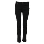 Dolce & Gabbana Black Cotton Skinny Mid Waist Denim Jeans PAN75952-38