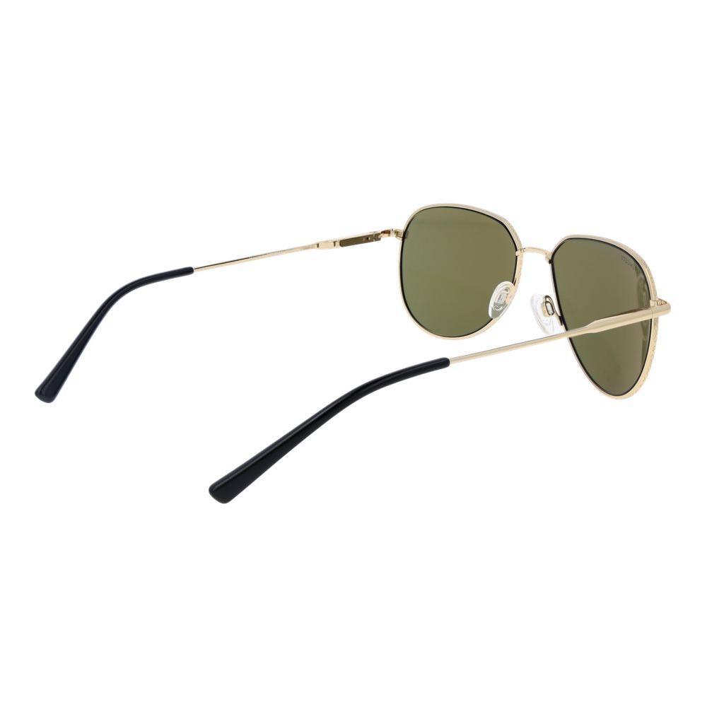 Serengeti Gold Plastic Sunglasses