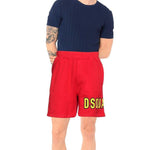 Dsquared² Cotton Logo Shorts DS-8735444140244-L